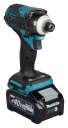 Smūginis atsuktuvas MAKITA TD004GZ 1/4", 230Nm, be&scaron;epetėlinis variklis, 40V, korpusas