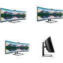 Philips | SuperWide curved LCD display | 499P9H/00 | 48.8 " | VA | Dual QHD | 32:9 | 70 Hz | 5 ms | 5120 x 1440 pixels | 450 cd/m&sup2; | Headphone out | HDMI ports quantity 2 | Black
