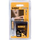 Dewalt triecienskrūvgriezis DT70577T-QZ 16 gab. 25mm uzgaļu komplekts, TSTAK saderīgs, plastmasas kaste, melna/dzeltena