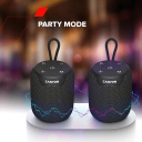 Kaasaskantav Bluetooth kõlar 10 W võimsuse IPX6 veekindluse ja TWS ühendusega OnMove 9 Must CNE-CBTSP9 CANYON