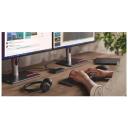 Lenovo USB-C Dual Display Travel Dock w/o Adapter 40B90000WW, 1 x RJ-45, 1 x USB-A 10 Gbps, 2 x USB-C 10 Gbps, 1 x HDMI, 65 W