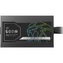 Gamemax toiteplokk VP 600S, 600 W, Pronks, Mitte-modulaarne, 200-240 V, 1 x 24 pin ATX, 2 x 8 pin, 1 x PCIe