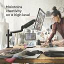 Onkron monitori tarvik G75-B, maksimaalne kaalutaluvus 12 kg, minimaalne ekraani suurus 33 cm, maksimaalne ekraani suurus 86.4 cm