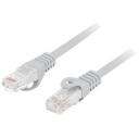 Lanberg patch kaabel CAT 6 PCU6-10CU-0500-S, 5 m, hall, halogeenivaba, testitud, RJ-45 - isane