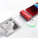 Tellur Power Bank akumulators PD202 TLL158411, 5000mAh, 5V-3A, LED indikators, ātrā uzlāde, Pass-through uzlāde