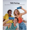 Pārnēsājamais Bluetooth skaļrunis ar 20 W jaudu ūdensizturīgu korpusu un bezvadu savienojumu Select 2S Blue A3171031 Anker Soundcore