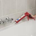 Hermeetikupüstol 225mm 9" metall KREATOR KRTH40002 310 ml, 50 mm