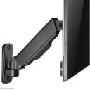 Neomounts monitori seinakinnitus WL70-440BL11, 17-32 tolli, 9 kg, VESA 75x75-100x100 mm, gaasivedru, 135&deg; kallutus, 360&deg; p&ouml;&ouml;ramine