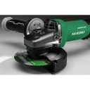 Bezvadu disku slīpma&scaron;īna, HIKOKI G3613DVFWQZ, 36 V, 1500 W, 125 mm, bezsuku motors, mainīgs ātrums, LED gaisma