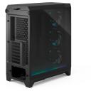 Fractal Design Korpuss FD-C-MES3A-03, 50.7cm, 22.9cm, 43.3cm, 9.1kg, 2x2.5&rdquo;, 7, RGB apgaismojums, 3x140mm ventilatori