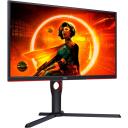 AOC monitor 25G3ZM/BK, 24.5", VA, FHD, 240 Hz, 1 ms, 1920 x 1080, 300 cd/m&sup2;, 2xHDMI, must/ punane