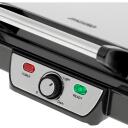 Mesko Grill MS 3050, 1800 W, Must/roostevaba teras, 180&deg; avamine, reguleeritav termostaat, kergesti puhastatav, mitte kleepuv kate