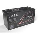 Lafe Tvaika gludeklis SteamPro LAFZEL47581, 2200 W, 10&ndash;25 g/min, 80 g, 230 ml, Keramika, melna, sarkana, Jā, Jā, Jā, Jā