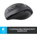 Logitech USB laserhiir M705/BLACK 910-001949, 1000 DPI, 7 nuppu, 10m traadita ulatus, AA aku