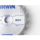 Irwin Saag 1897203, 210mm, 2.5mm, 20 hammast, teras, 16mm, 6000rpm, ATB hambad, kompaktne, soojusventiilid