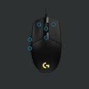 Logitech G203 USB optinė pelė 910-005796, 8000 DPI, 6 mygtukai, RGB ap&scaron;vietimas, 2.1m laidas