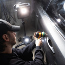 Prožektori alus, ratastel, 0,9-1,9 m; 03.5682 Scangrip