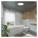 Emos LED потолочный светильник TIVI ZM3407, 11W, 1840lm, IP44, нейтральный белый, 4000K, сталь, 50 000ч.