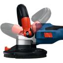 Bosch Akumuliatorinis kampinis &scaron;lifuoklis GBR 18V-15 S 0601776201, 18 V, 2.6 kg, be&scaron;epetėlis variklis, 125 mm disko skersmuo