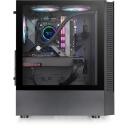 Thermaltake View 200 ARGB*3 Tempered Glass CA-1X3-00M1WN-00, 460 x 210 x 395.3 mm, 3 x 120mm ventilatori, 5 iek&scaron;ējās disku vietas