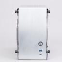 Zalman M2 Mini ITX h&otilde;be M2 mini (Silver), 2x 2,5" pesa, Mini-ITX, Mini torn, 1x 80 mm ventilaator
