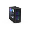Endorfy Signum M30 Arvutikorpus EY2A020, 401mm, 205mm, 387mm, Micro ATX, 2x2.5" pesa, 1x120mm taga, 2x120mm ees, ARGB, must