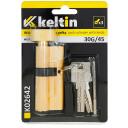 Keltin Užrakto cilindras su rankenėle K02642, 30/30G mm, 3 raktai, aliuminis, ZnAl lydinys, 25000 ciklų