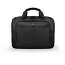 Port Designs Klēpjdatora kaste HANOI II Clamshell 105065, 17.3 collas, 490 g, poliesters, noņemama plecu siksna, melna