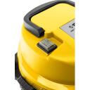 Eta dulkių siurblys Fachmann 4211 90000, 1200 W, 15 L, drėgnas siurbimas, juodas/geltonas