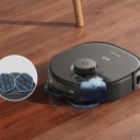 Viedais robots putekļsūcējs ar mazgā&scaron;anas funkciju 8000 Pa līdz 180 min 5200 mAh 2.5 L melns T2351G11 Eufy