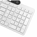Lenovo 800 klaviatuur GY41R69583, Bluetooth 5.1, 108 nuppu, valge, QWERTY, Windows 11, traadita, 1-aastane garantii
