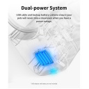 Tark lemmikloomade söötur 3 L mahutavusega Fresh Element Solo P570 Valge PETKIT