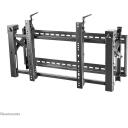 Neomounts sieninis laikiklis LED-VW2000BLACK, iki 75", 70 kg, VESA 200x200-600x400 mm, 0-12&deg; nuolydis, juodas
