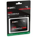 Emtec SSD 2.5 Sata X150 4000GB Power Plus ECSSD4TX150, 4 TB, līdz 520 MB/s, līdz 500 MB/s, SATA III 6 Gb/s, 2 000 000 stundu