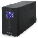 Gembird UPS pingeregulaator EG-UPS-032, 850 VA, 510 W, 2xIEC 230V OUT, USB, LCD, 12 h laadimisaeg