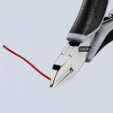 Elektronikas diagonālie griezēji, KNIPEX, 77 12 115 ESD, ESD aizsardzība, cietība 62 HRC, ergonomiski rokturi