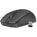 Natec belaidė optinė pelė JAY 2 NMY-1799, 2.4 GHz, 1600 DPI, 4 mygtukai, belaidė, USB, juoda