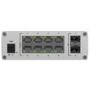Teltonika коммутатор TSW200 8 x Gigabit Ethernet, 2 x SFP, PoE+, IP30, монтаж на DIN-рейку, -40 - 75 &deg;C