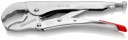 Grip Pliers, KNIPEX, 41 14 250, Heavy-duty, one-hand operation, clamping width 36 mm