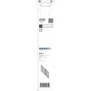 Bosch m&otilde;&otilde;ksaag S1137BEF 2608658994, 225mm, 14/16/18 TPI, 5 tk, S-hark, puhas l&otilde;ige