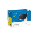 TP-Link Tapo A201 2.5 W saulės skydelis akumuliatorinėms kameroms 5.2 V USB-C kabelis 0.25 m + pratęsimas 3.8 m IP65 Balta