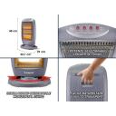 Beper K&uuml;tteseade P203PAN011, 1200W, 3 taset, halogeen, termostaat, &uuml;lekuumenemise kaitse