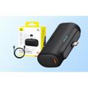 Baseus Powerbank P10068306113-00, 5000mAh, 20W, USB-C, melns, 5V=2.4A, 18Wh, 2 virzienu ātrā uzlāde