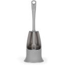 Beldray WC harja LA084538GRYPEU7, hall, plast, 41cm x 13.5cm x 13.5cm, antibakteriaalne, ergonoomiline k&auml;epide