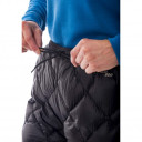 Dūnu bikses W LIGHT DOWN Pants, izmērs: S, Black, 4548801593995 Mont-Bell