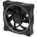 Asus Prime MR120 Ventilators ARGB 90DA00I0-B09020, 3 ventilatori, 58 CFM, 1600 RPM, 21 dB, 20 RGB LED, PWM atbalsts
