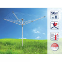 LEIFHEIT Lauko džiovyklė LinoPush 500 1085360 Virvių ilgis 50 m, Stulpo skersmuo 45 mm