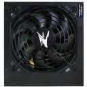 Zalman MegaMax 500W ZM500-TXII, 500 W, 200-240 V, 50-60 Hz, 4 A, aktīvais PFC, 86% efektivitāte, 1 ventilators