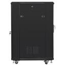 Lanberg seisev kapp 19 tolli 22U 600x800, FF01-6822-23B, 1159x600x800mm, 800kg, 4 ventilaatori pesa, IP20