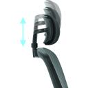 Sandberg M&auml;ngu/Kontori Tool 640-97, must, 2. klassi gaasipump, 5 jalga/rattad, 100kg, reguleeritav k&otilde;rgus, kiikumisfunktsioon